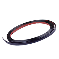 3M*10mm Universal Trim Molding Strip Decoration Black PVC for Car Body Door Side Protector Guard New