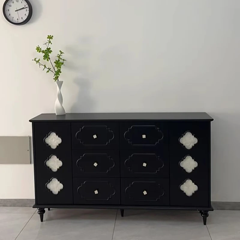 

For Retro Glamour Living Room Cabinets Classic Universal Aesthetic Trendy Living Cabinets Storage Aesthetic Meuble Furniture