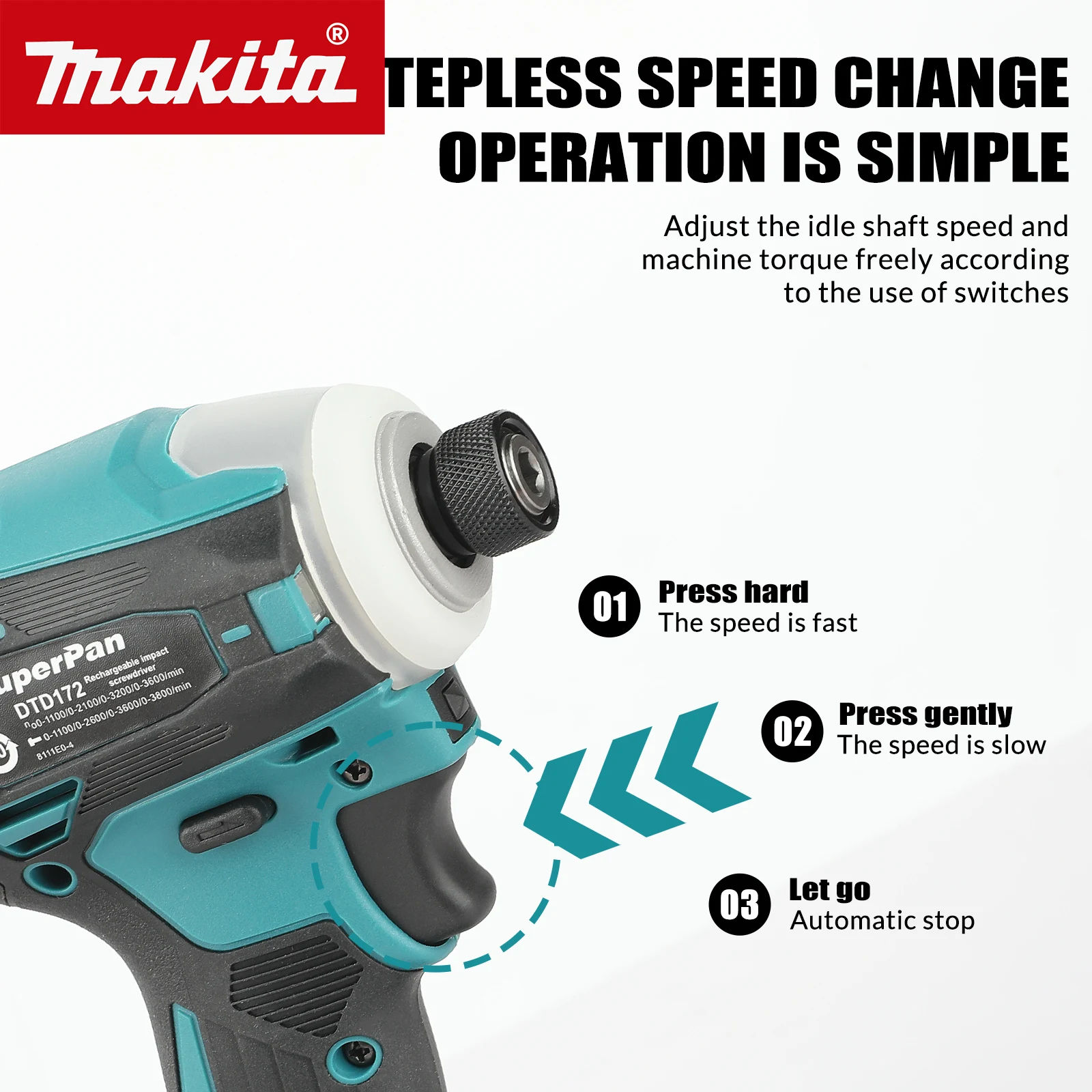 ماكيتا DGA404 DTD172 ماكينة قطع طاحونة الزوايا 2 أداة مزيج مثقاب كهربائي بدون فرش