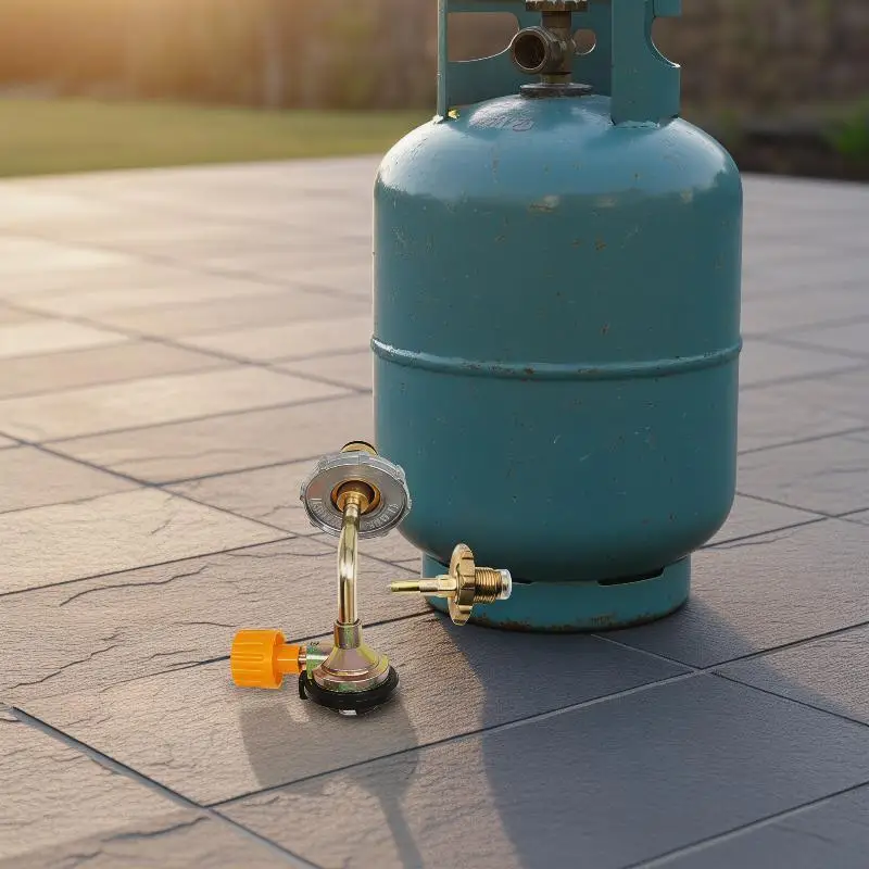 Lightweight Copper Pipe Gas Cylinder Transfer Kit for Quick and Easy Setup in Any Location