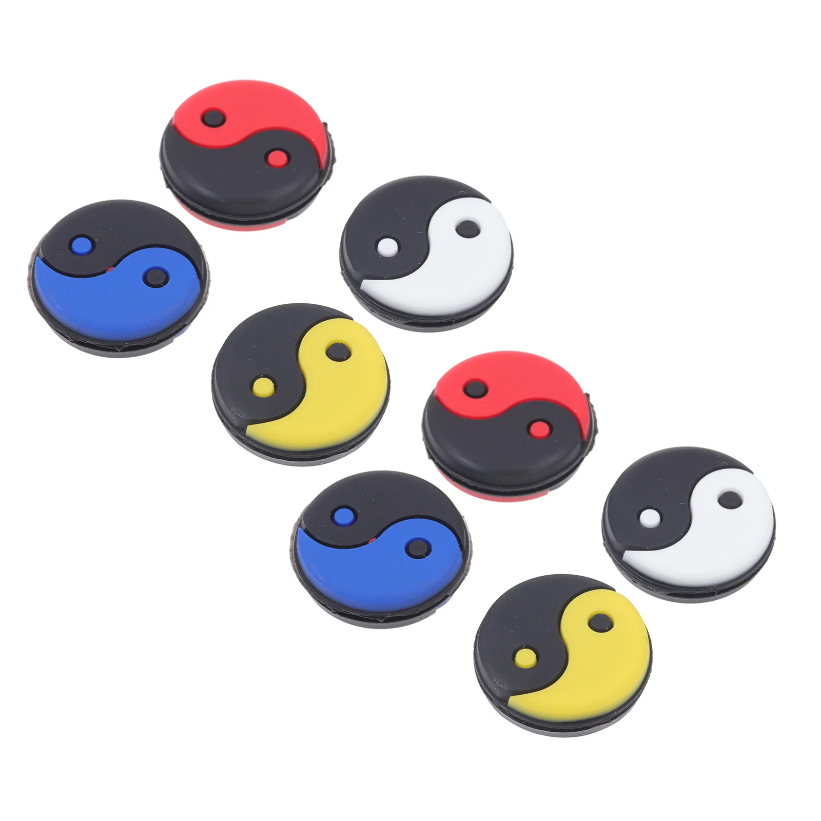 1Set Tennis Racket Vibration Dampener Silicone Shock Absorber Design Enhance Stability Reduce Noise Ideal for Racquet #2