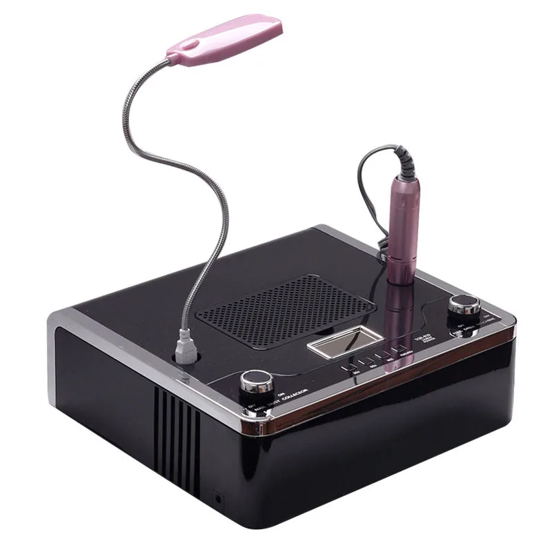 4-in-1 Nail Cleaner Light Therapy Lamp 108W 25000 RPM Multifunctional Sanding Vacuum Lighting Machine with 54Pcs LED