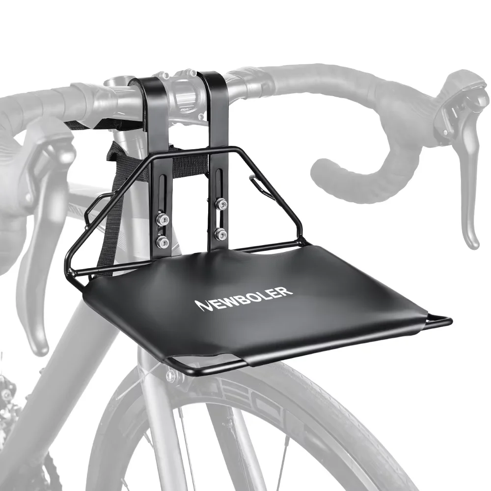 AliExpress NONE NEWBOLER Bike Front Rack Carrier Panniers Bag Luggage Shelf Bracket MTB Bike Cycling Rack 5kg Load Capacity Bike Accessories
