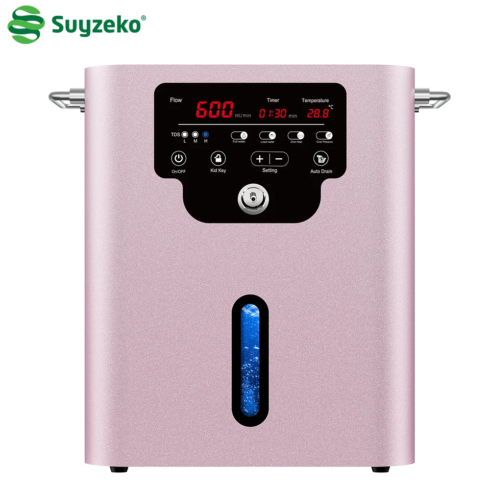 

Suyzeko Hydrogen Inhalation Machine 600ml Hydrogen Water Generator H2 Molecular Inhaler Relaxation Therapy Home Care 2024 Gift