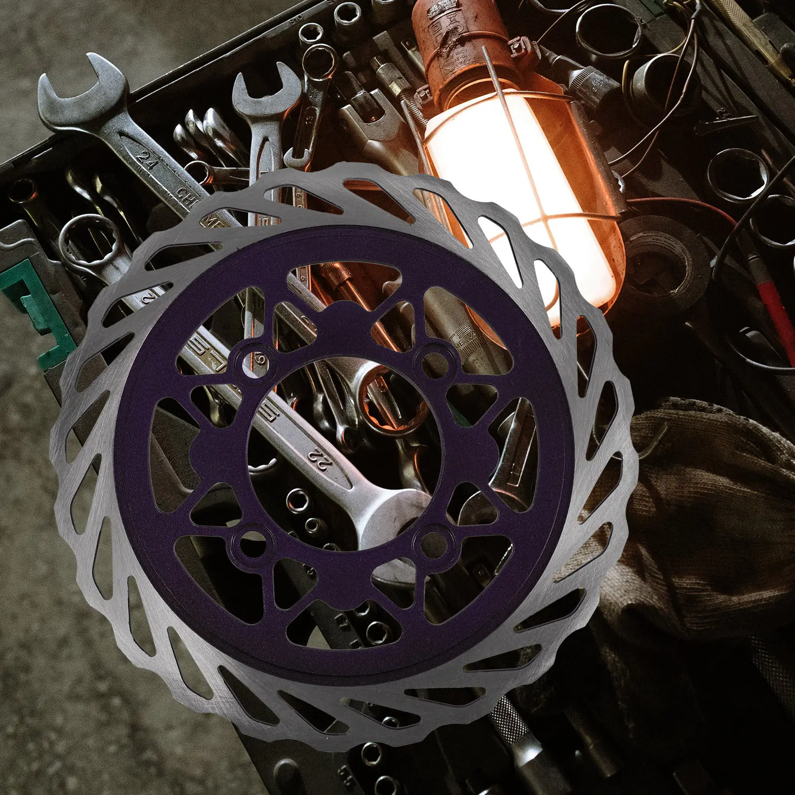 

Mini Bike Brake Disc Cover Lightweight Durable Safety Protective Decorative Replacement Disc Brake Parts for Mini Bike