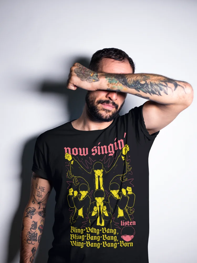 Magic and Muscles Mashle T-Shirt Puff Anime Gifts Shirt in All Sizes