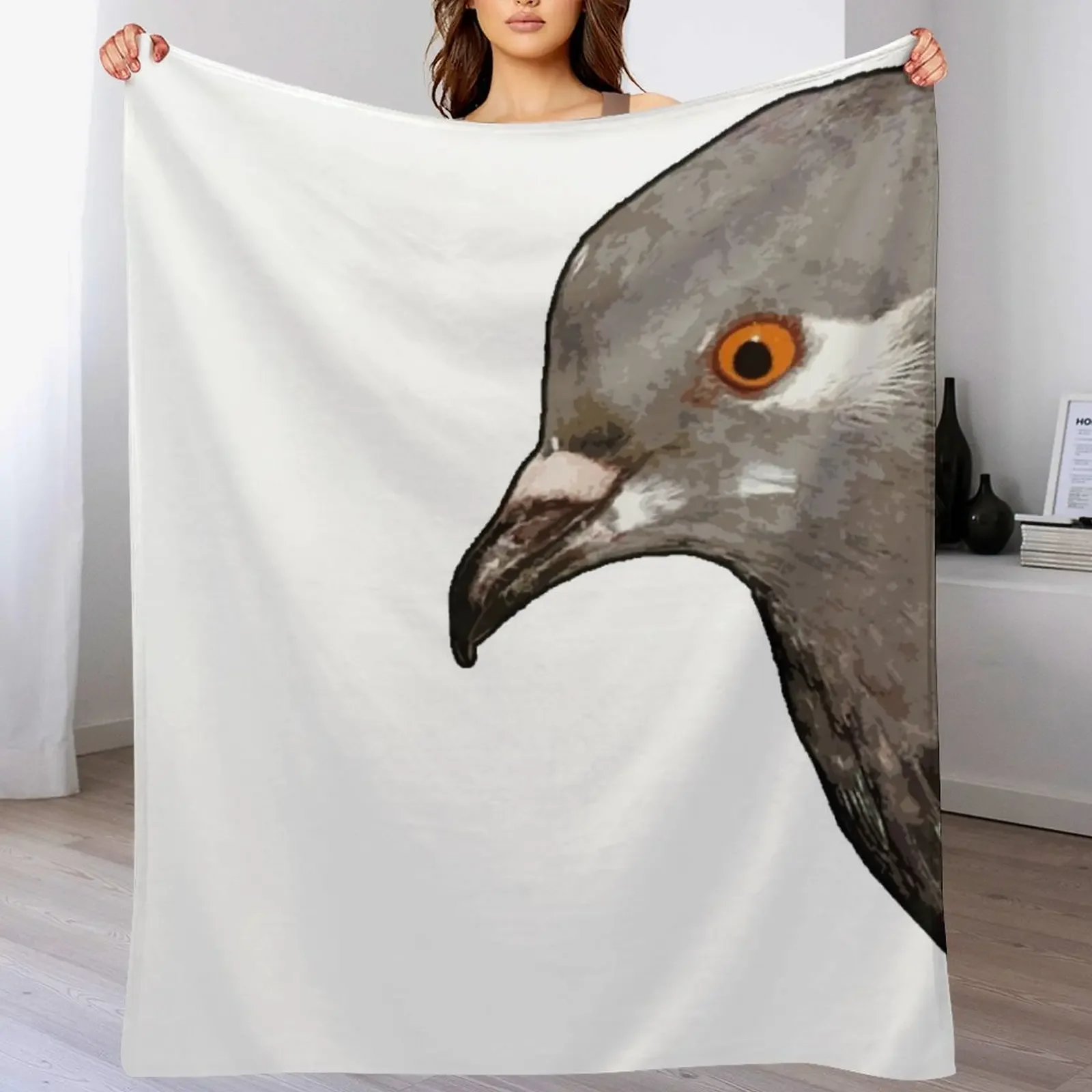 

New Brian the Pigeon Throw Blanket Winter beds anime Blankets