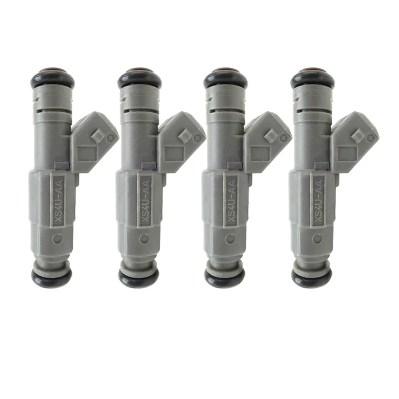 4PCS 0280155887 Fuel Injector For Ford Mercury Escape Cougar Focus Escort Contour 1998-2004 XS4U-AA Car Injection