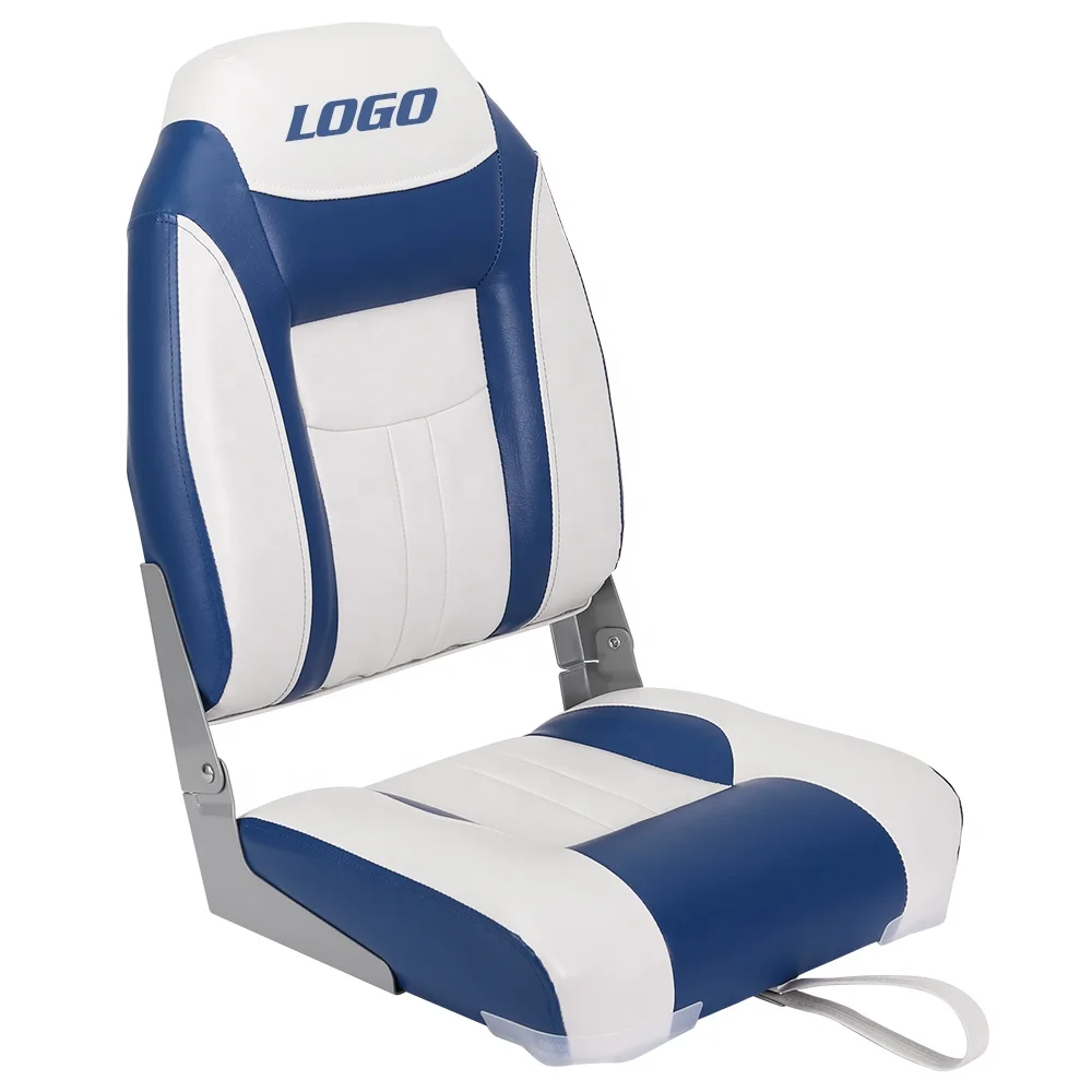 

Hot Selling High Back Fishing Boat Seat Customized Folding Waterproof Boat Marine Seats
