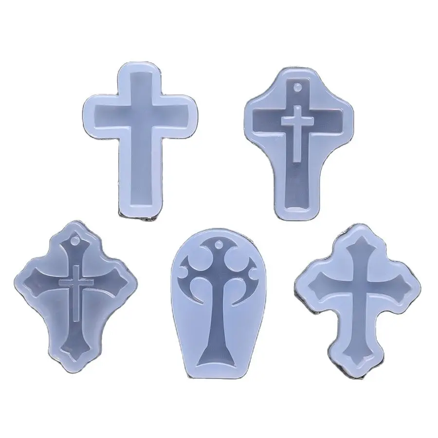 

Big Cross Charms Pendant Silicone Mold Resin Silicone Mould Craft Tool DIY Epoxy Resin Molds Jewelry H629