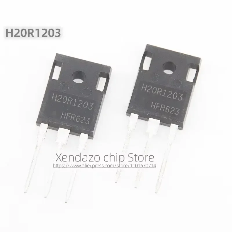 5pcs/lot H20R1203 TO-247 package Original genuine 20A/1200V Induction furnace power transistor IGBT transistor