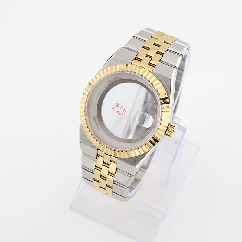 

Land Weller Men's NH35 40mm Watch Case Sapphire Crystal Stainless Steel for Seiko Mods Replacement