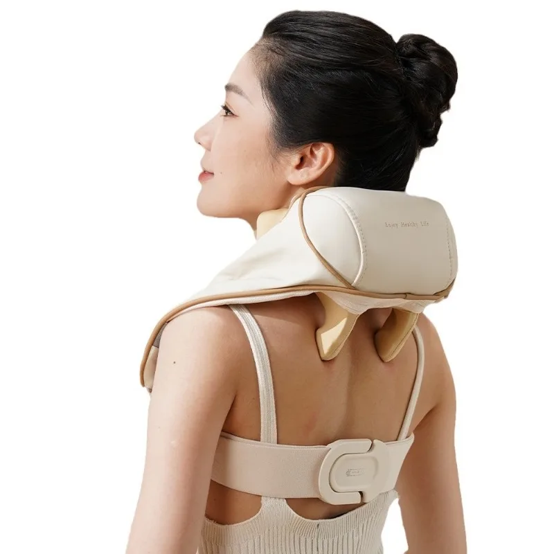 

U-shaped kneading massage neck and shoulder electric pillow multi-functional household neck and shoulder hot compress pillow