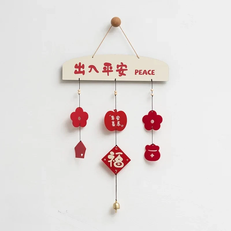 

Good Luck Wall Hanging New Year Home Decor Auspicious Charm Ornament Housewarming Festival Celebration Gift Hanging Decorations