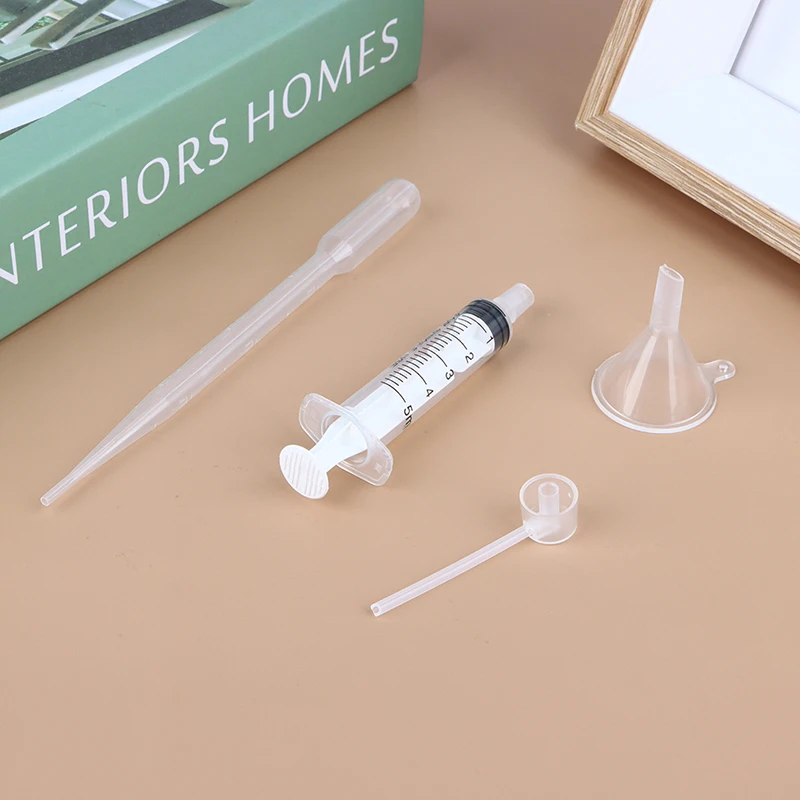 Perfume Refill Tools set Plastic Diffuser Syringe Straw Dropper Funnel Spray Dispensing Required Cosmetic tools