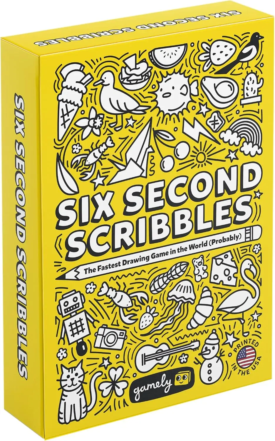 

Six Second Scribbles: Fast & Fun Drawing Game for Family, Teens & Adults