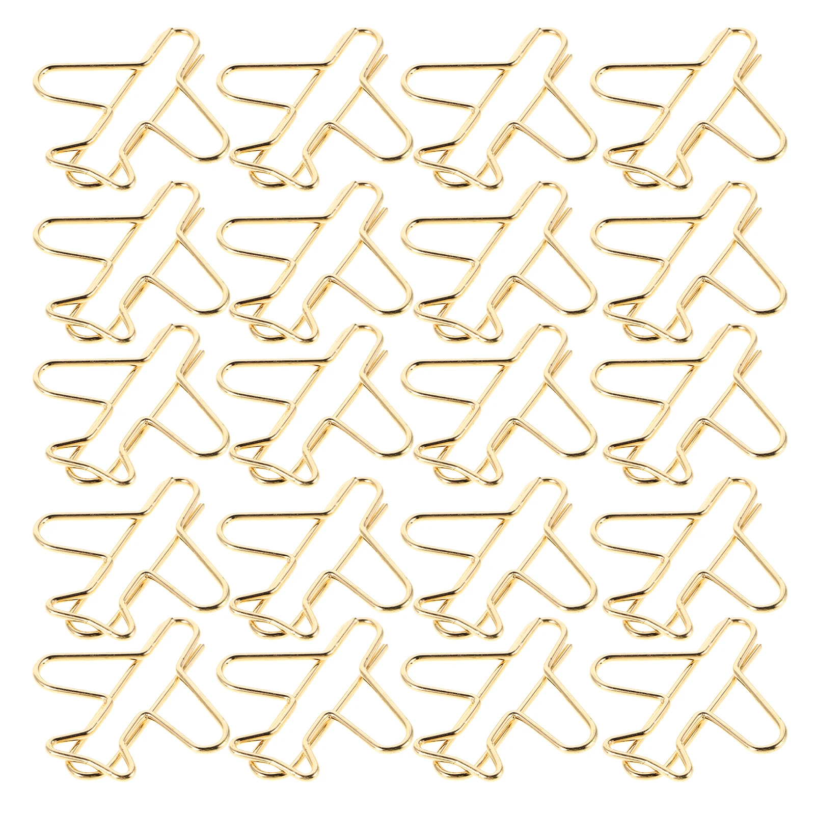 20 قطعة من مشابك الورق المرجعية اللطيفة والمستلزمات المكتبية وإكسسوارات المكتب المعدنية المزخرفة #5