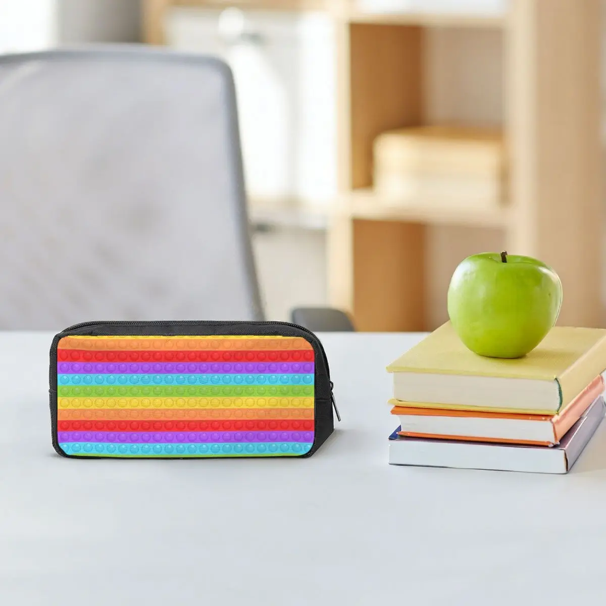 Premium Vector Pop It Seamless Pattern Pencil Cases for Students School Pen Box Pencil Bag Pencil Pouch Storage Stationery