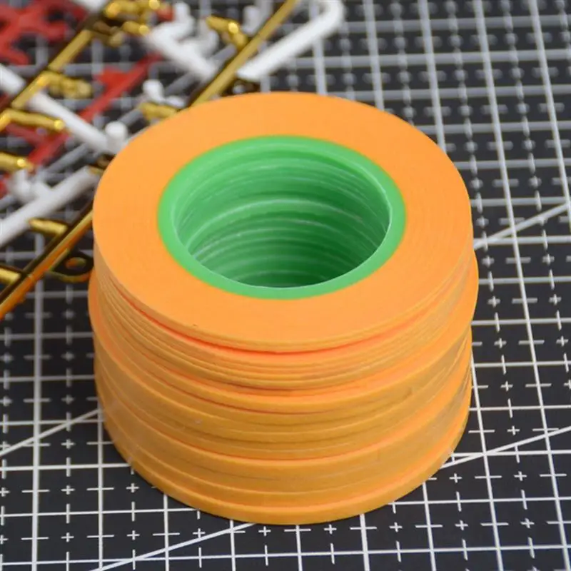 1/2/3mm Precision Model Masking Tape Model Spraying Color Separation Tape Fine Line DIY Cover Tape for Model Hobby Tools