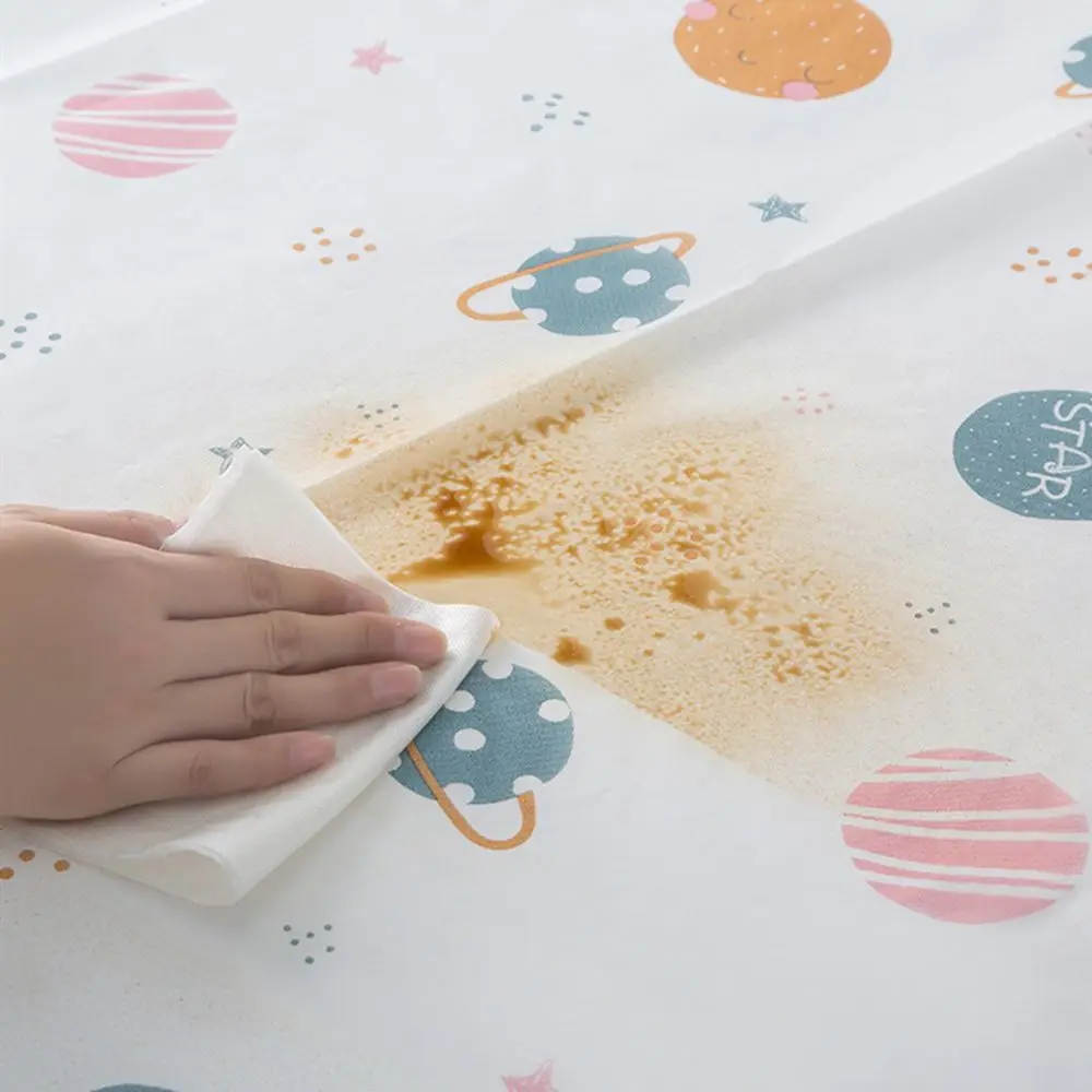 New Cartoon Kitchen Accessories Grease Proofing Waterproof Storage Bag With Double Pockets Dust Cover Microwave Oven Covers