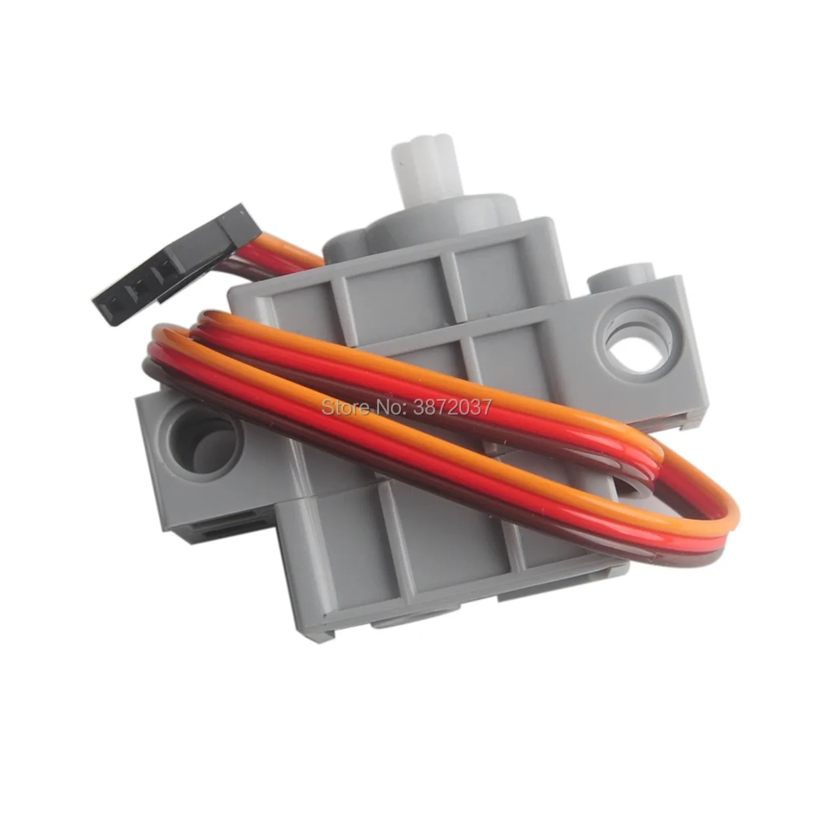 4 pz/lotto DIYmall grigio servomotore rosso per Geekservo Geek Servo con filo compatibile con legoeds Micro:bit Smart Car 3-5V