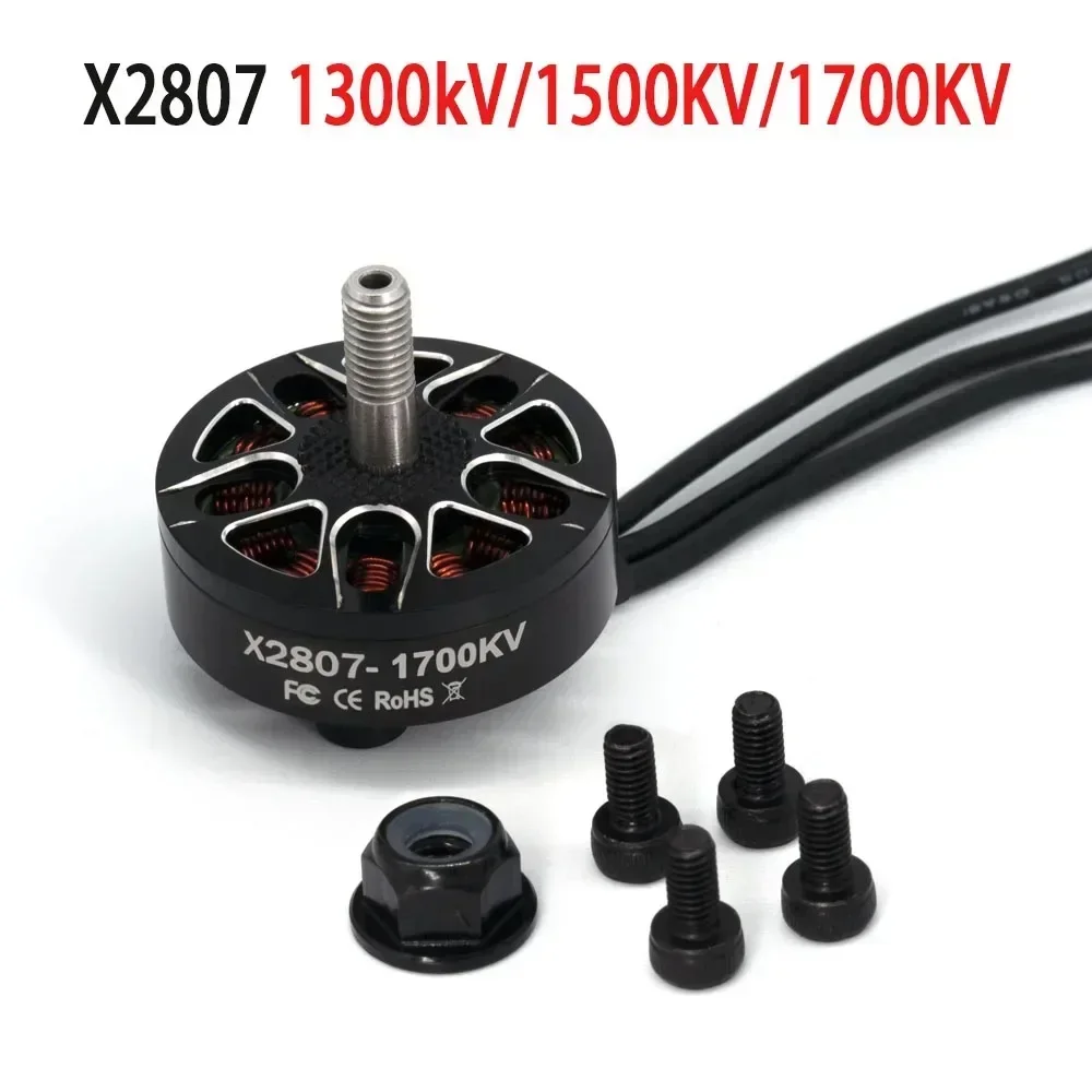 E-power X2807 2807 motor 1300kv 4s 1500kv 1700kv 6s brushless motor for fpv freestyle 7 inch long distance lr7 drone diy parts