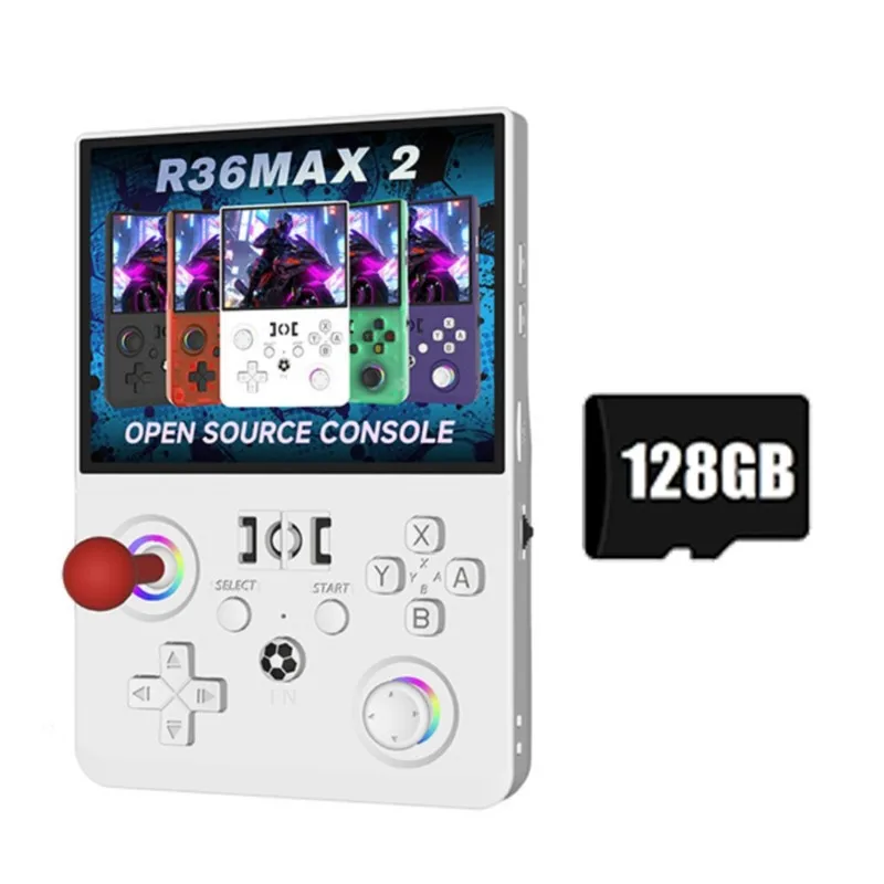 

Портативная игровая консоль AA08-R36MAX2 с экраном 4,5 дюйма, коллекция из 22000+ игр, открытый исходный код, Wi-Fi, поддержка ретро-игр, совместимость с более чем 30 эмуляторами