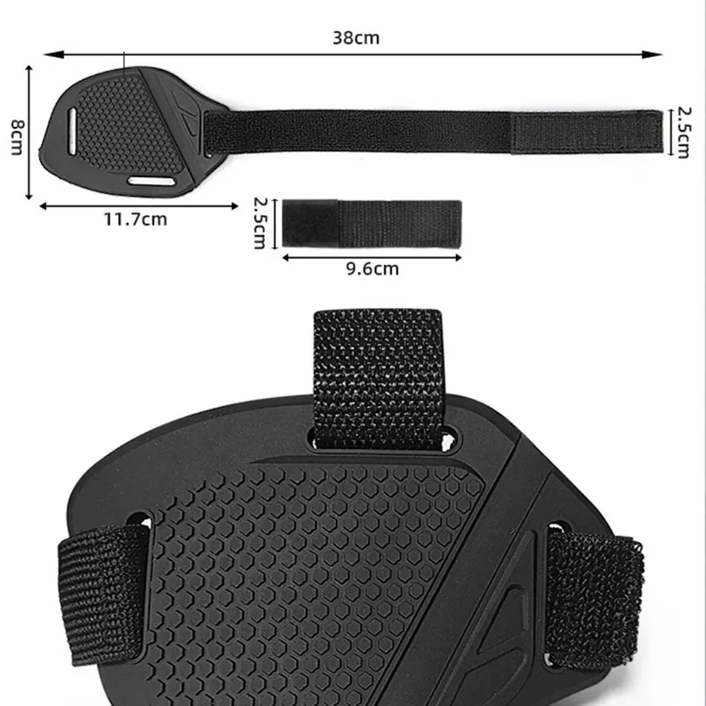 Sarung sepatu pemindah sepeda motor PVC, penutup pelindung sepatu motor hitam anti licin