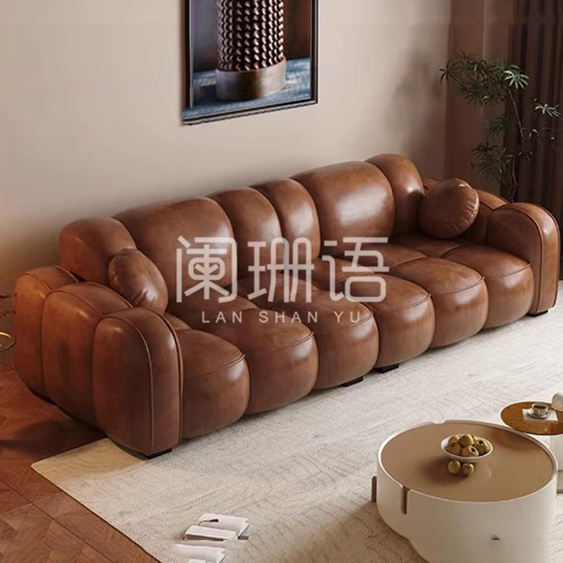 

Loveseat Relaxing Large Sofa Luxury Office Lazy Small Cinema Sofa Full Wooden Designer Meuble Maison Furniture Living Room