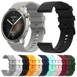 Soft Silicone Strap For Huami AMAZFIT BALANCE Band Amazfit BIP5 GTR 4 3 Pro 42 47mm GTS 3 4 2 mini 20mm 22mm Men Women Wristband