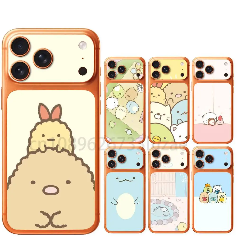 Cute S-Sumikko Gurashi Cartoon For iPhone 17 Pro 17 ProMax Anti-Scratch Protective Film