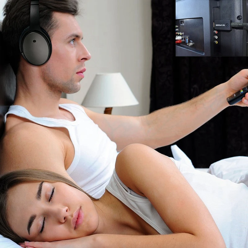 Adaptador de audio inalámbrico del transmisor USB Bluetooth para TV PC MP3 admite APTX LL