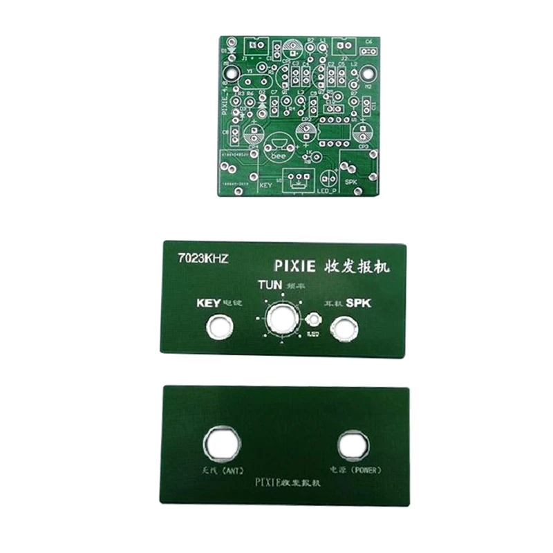 0.5W PIXIE Shortwave CW Transceiver Kit Unfinished 7023Khz-7026Khz Receiving CW SSB Signals