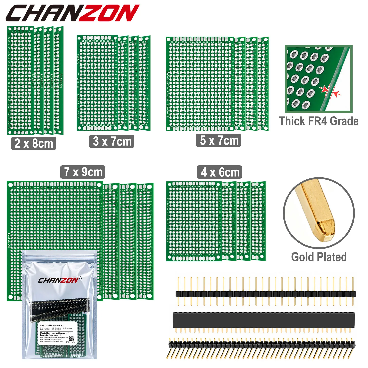 placa-pcb-fr4-dupla-face-estanhada-2x8-3x7-4x6-5x7-7x9-cm-circuito-perfboard-254mm-40-pinos-conector-macho-femea-banhado-a-ouro