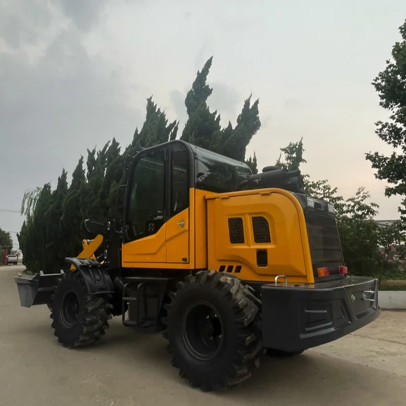 China made fully hydraulic front loader construction machinery diesel mini wheel loader for sale