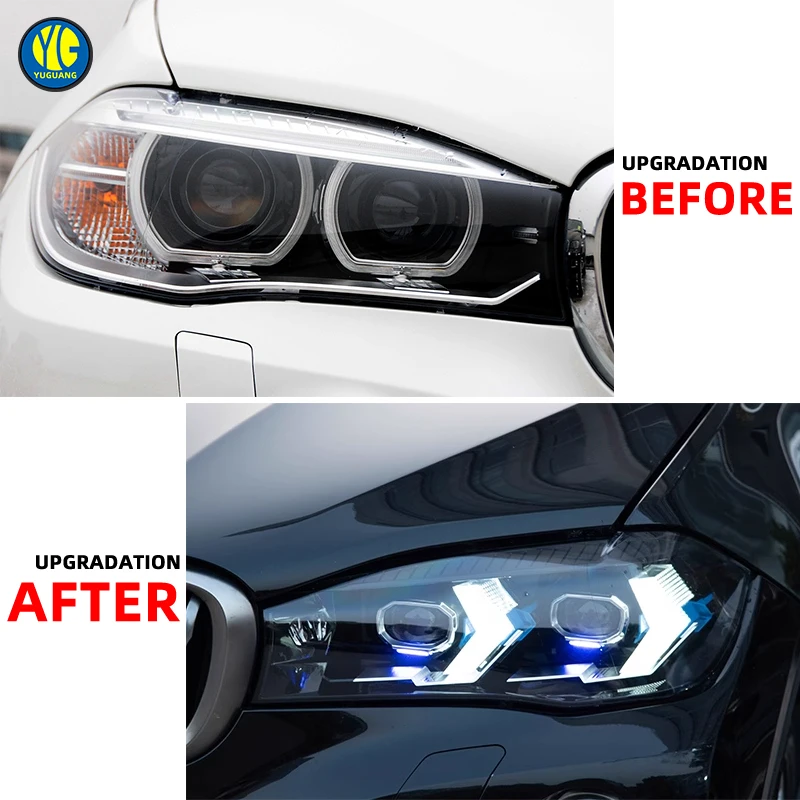 Whosale High Quality F15 2014-2018 Head Light Lamp Front Light LED Headlamp Auto Headlights Car LED Headlight for‘BMW X5