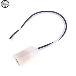 1PCS Lamp Socket With Wire LED Light Bulb Lamp Holder Converter Adapter BS Material E12 Lamp Base Holder