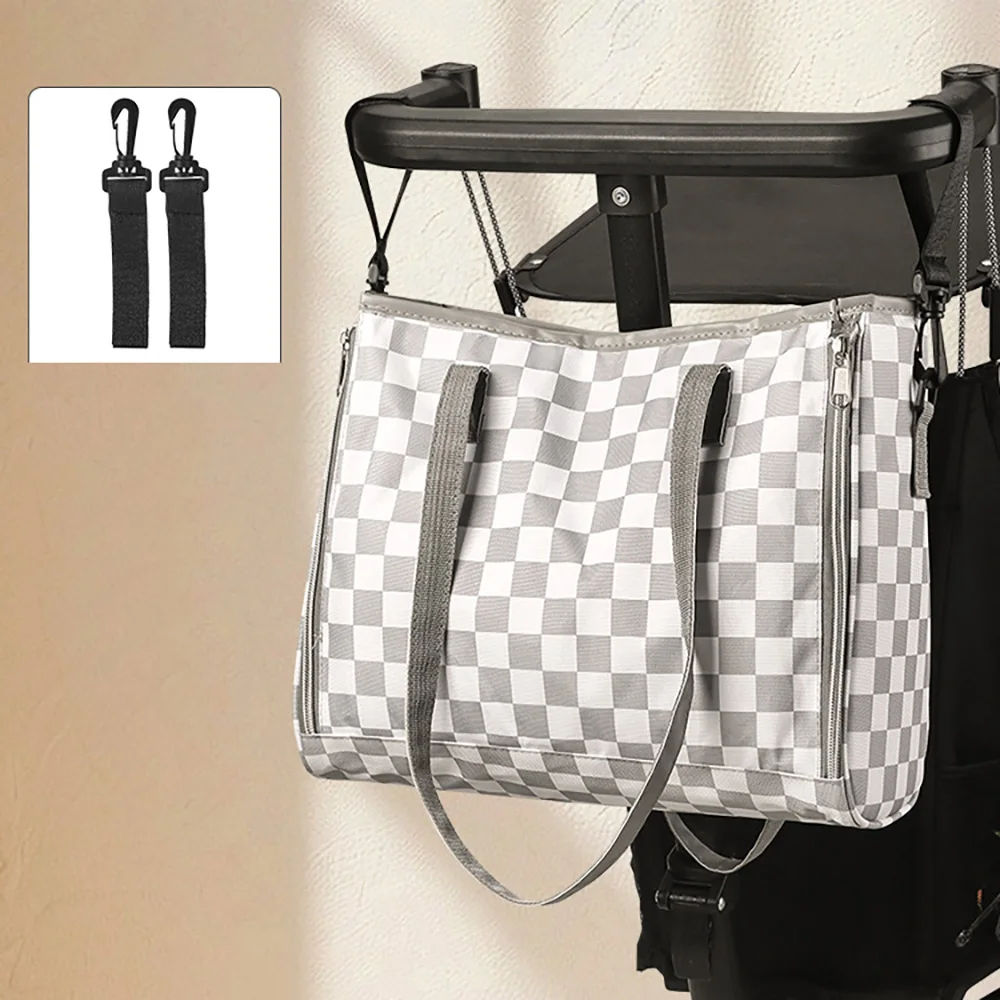 Mommy Bag With Multi-Compartment Partition Storage Wide Shoulder Strap To Prevent Pressure Lightweight To Reduce Burden Suitable