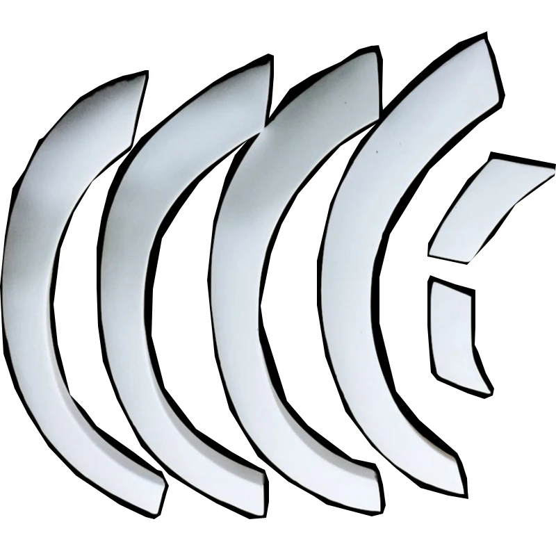 

For Skyline R33 GTR GTS Nismo 400R Style Wheel Arches ( 6pcs/set ) FRP Glass Fiber