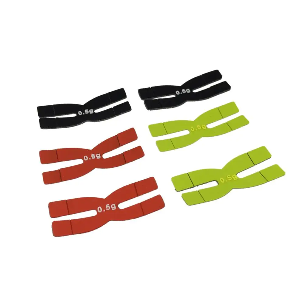 4Pcs 0.5g Badminton Racket Weight H-shape/i-shape Design Racket Head Balance Strips For Weight Balance Dropshipping