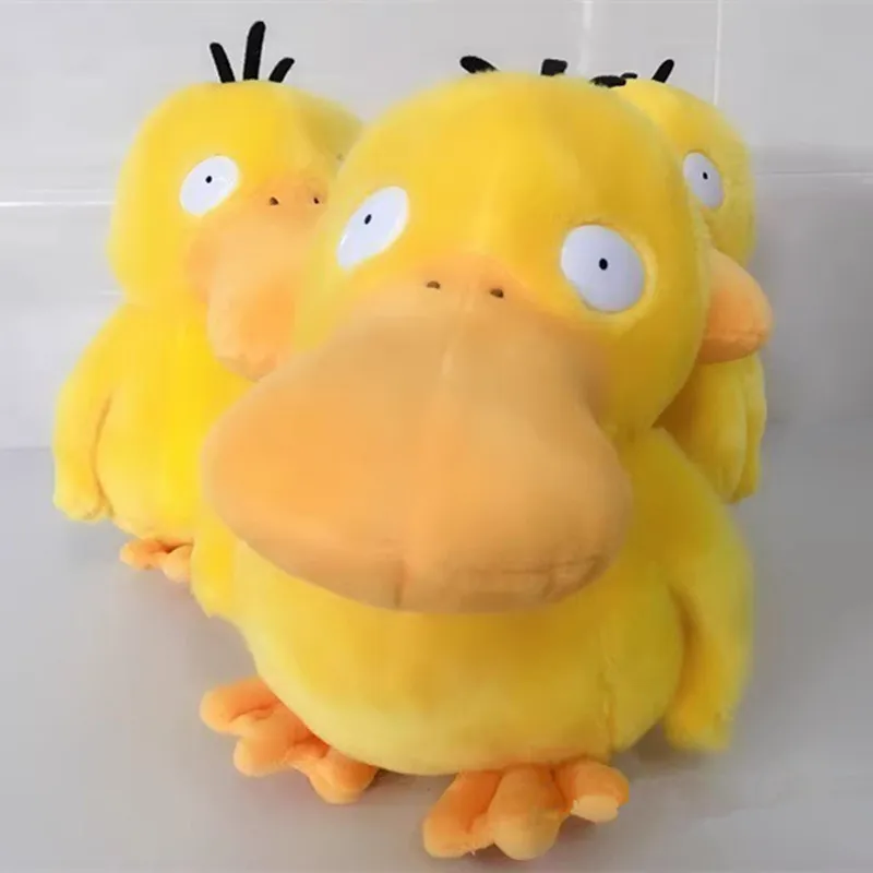 Lindo Pokemon peluche Psyduck 20cm fnaf juguetes blandos animales de peluche figuras de anime regalos divertidos de peluche para niños
