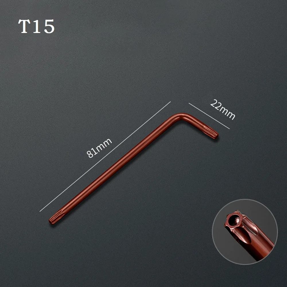 2PCS For Torx Screwdriver Set for T10 For T15 For T20 For T25 T27 For T30 Wrench for Automotive and Machine Repairs
