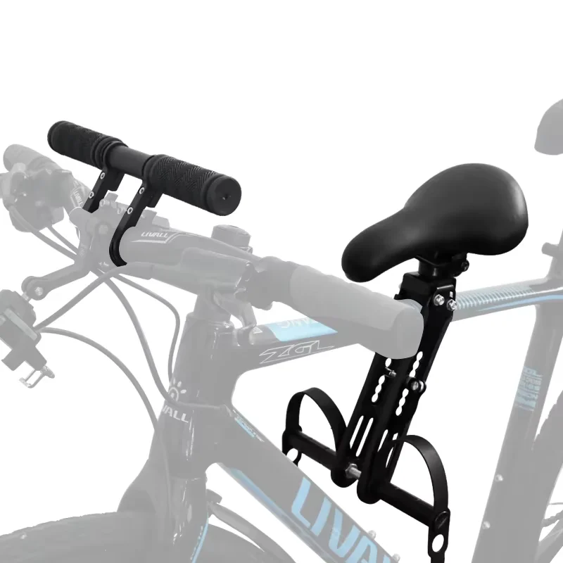 

MTB Bike Front Mounted Child Seat Soft Comfortable Mountain Saddle Cushion Quick Release Adjustable Mat Parts for Kids