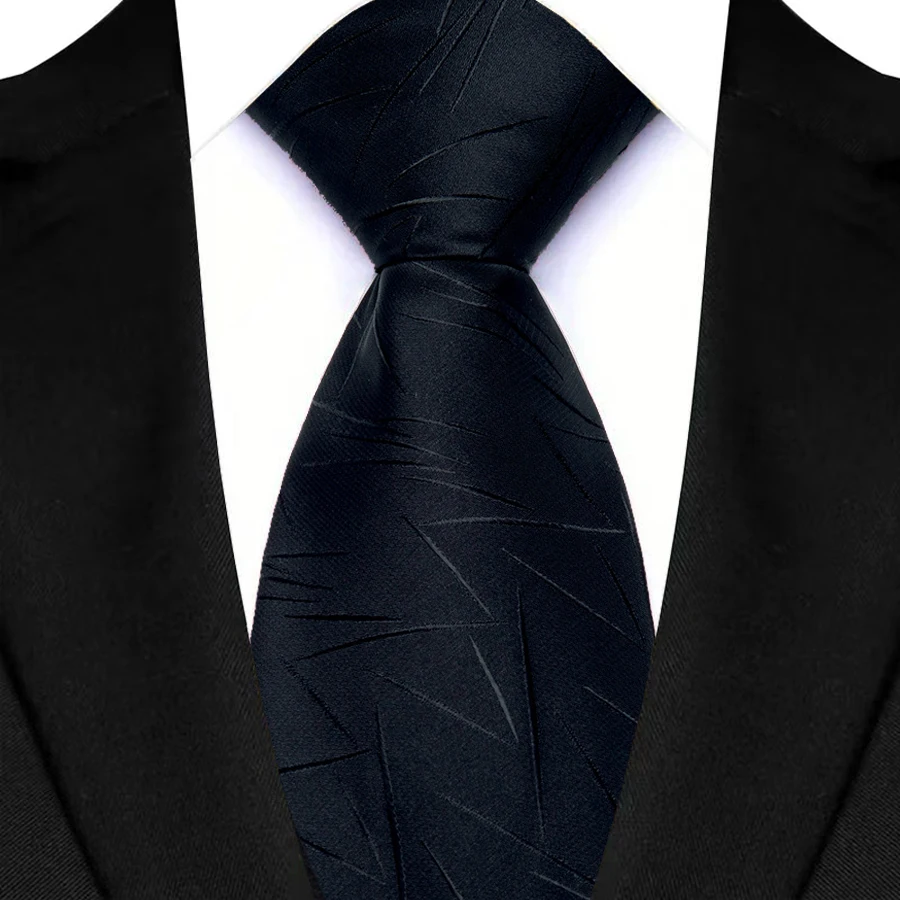 Cravatte da lavoro da uomo di lusso da 8 cm Cravatte formali a pois Solido Marrone Vino Rosso Cravatte Nuova moda Cravatta Tuxedo Suit Accessori Regalo