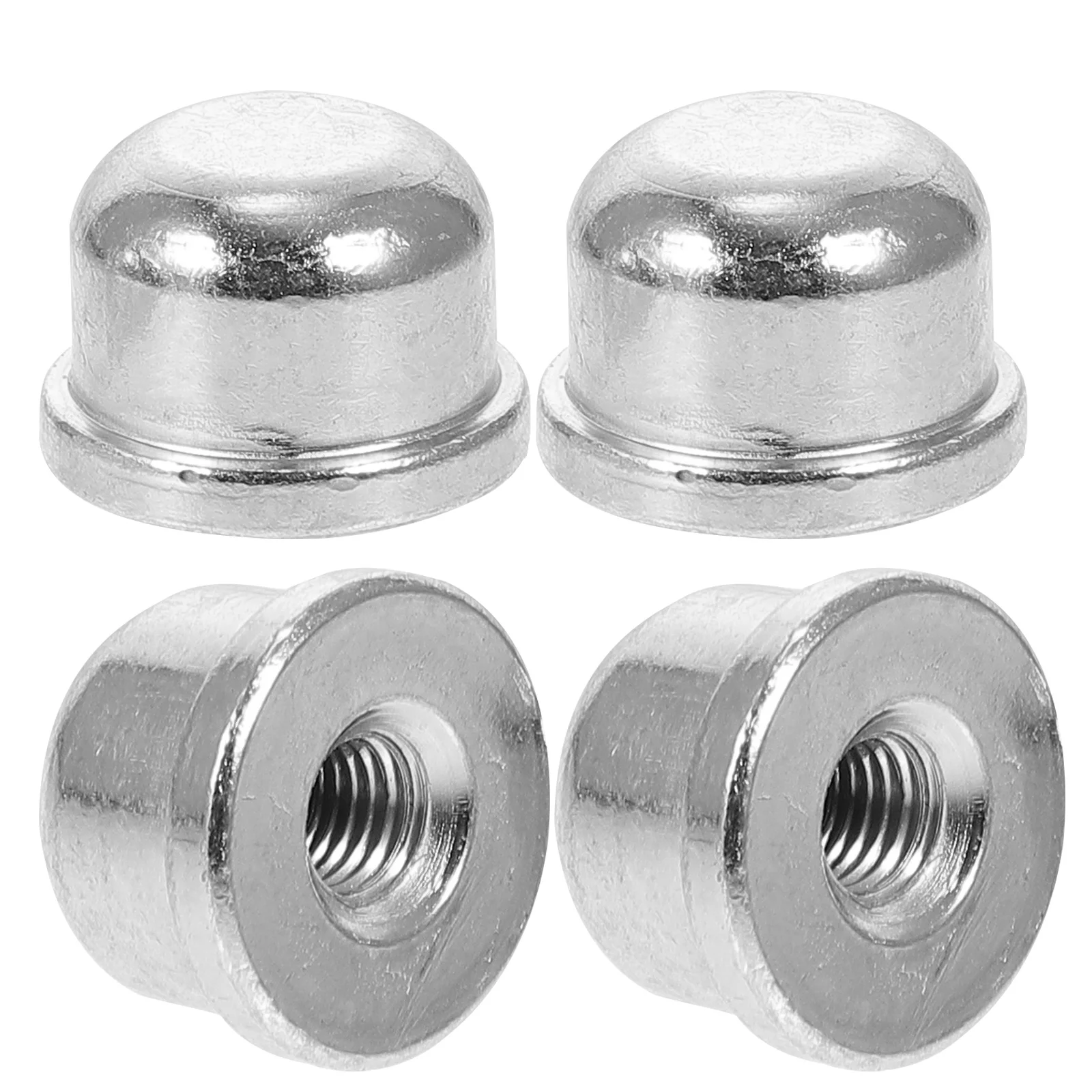 

8pcs Horn Lamp Cap Decor Solid Metal Screw-Type Shade Holder For Table Floor Lamps Diy Lighting Harp Finial Knob Lamp