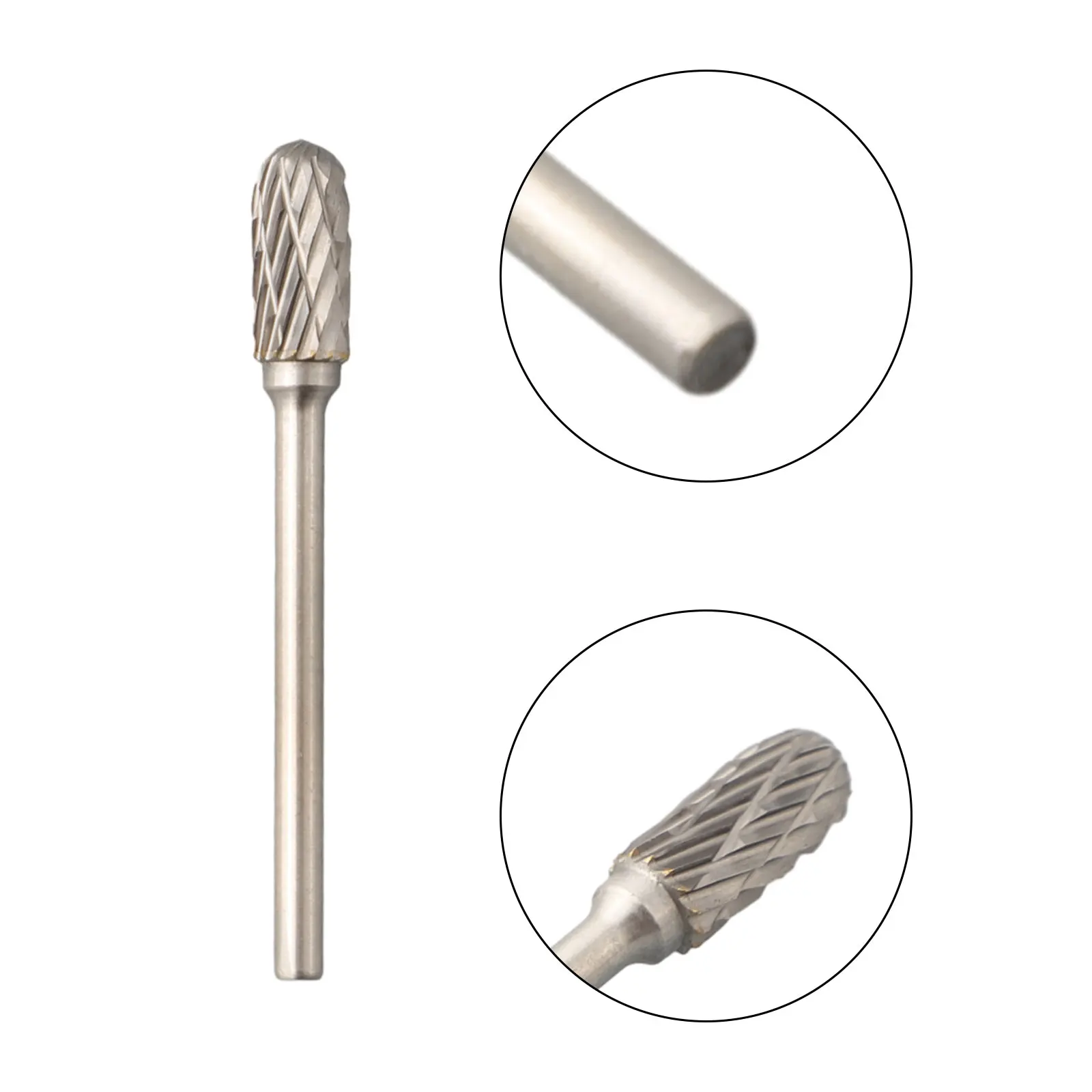 Tungsten Carbide Burrs 6mm Shank Power Tools Rotary Files Bits For Die Grinder Metal Wood Cutter Milling