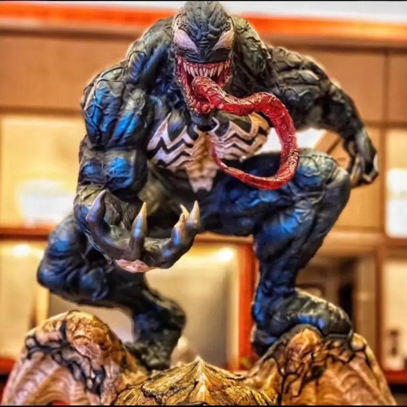

In Stock 1/4 New Spider-Man Movie Figure Venom Perimeter Resin Model Collect Statue Advanced Decorative Ornaments Birthday Gifts