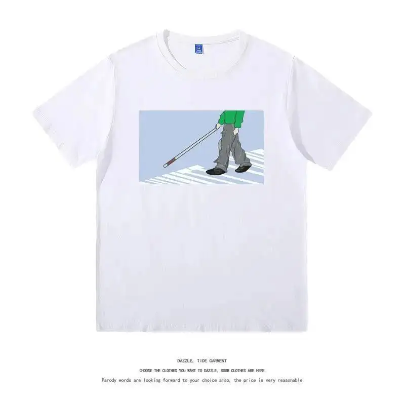 T-pop nuevo drama tailandés serie Vice Versa Last Twilight JimmySea disfraz casual suelto estudiante Camiseta de manga corta regalo