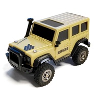 LDARC X43 1/43 Remote control mini RC car 4WD 4x4 Crawler 1/43 RTR  climbing vehicle off roader Toy gift for Kids Adults