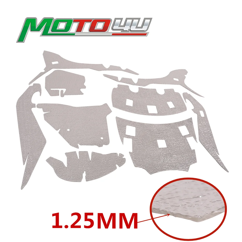 New For Ducati Streetfighter V4 2020 2021 2022 Motorcycle Fairing Bodywork Heatshield Insulation Pads 1 Set